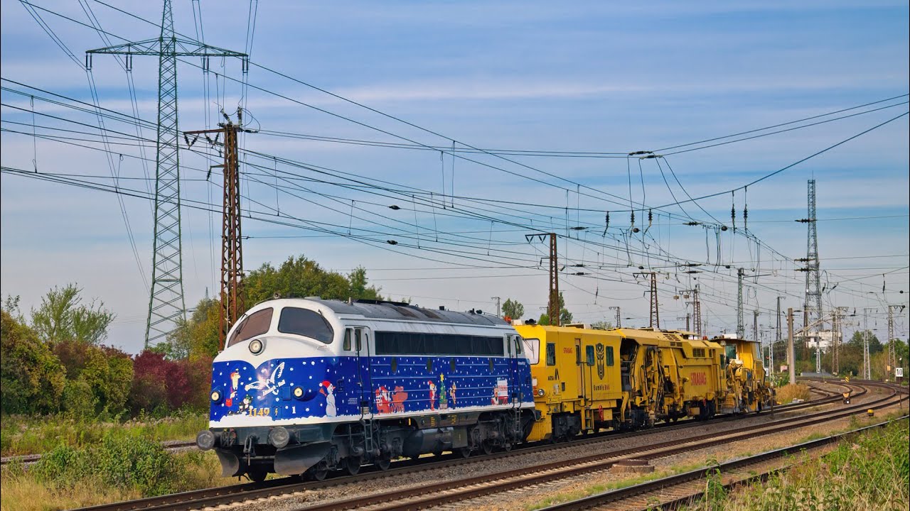Bahnverkehr Großkorbetha Oktober 2023  (Teil  2)