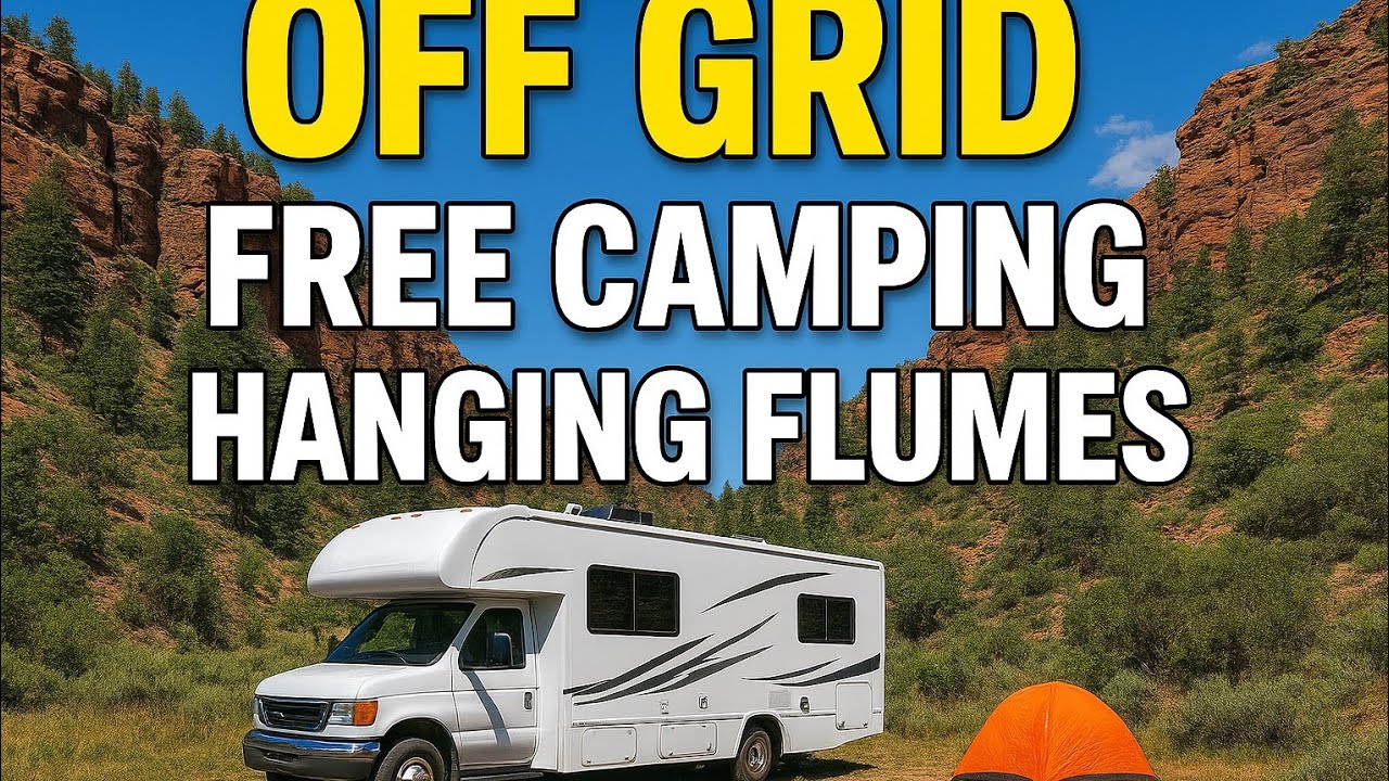 Off-Grid Gold Panning & Milky Way Magic at Colorado’s Hanging Flumes | No Cell, No Power—Just Nature
