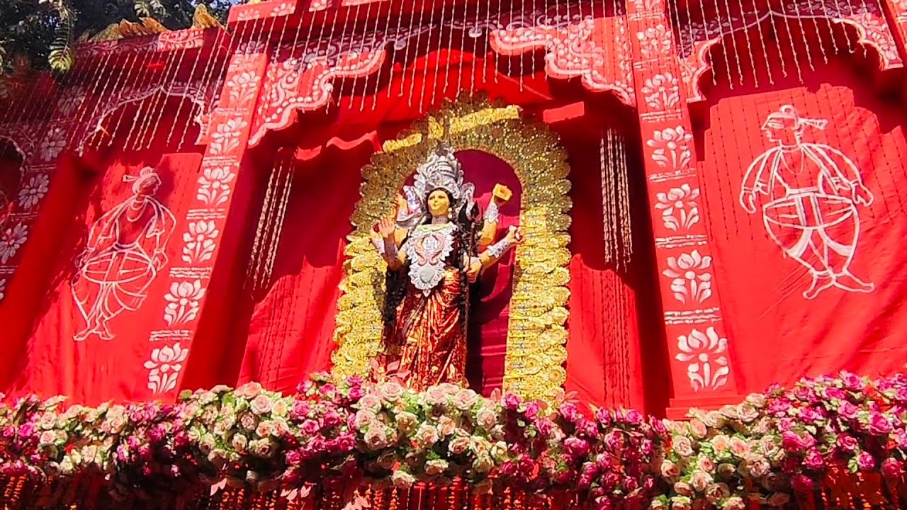 II এসেছি ফুলোরা মায়ের মন্দিরে এখানে এসে পূজো দিয়ে মায়ের ভোগ ও পেলাম 💐 তারপর মেলাটা একটু ঘুরলাম II