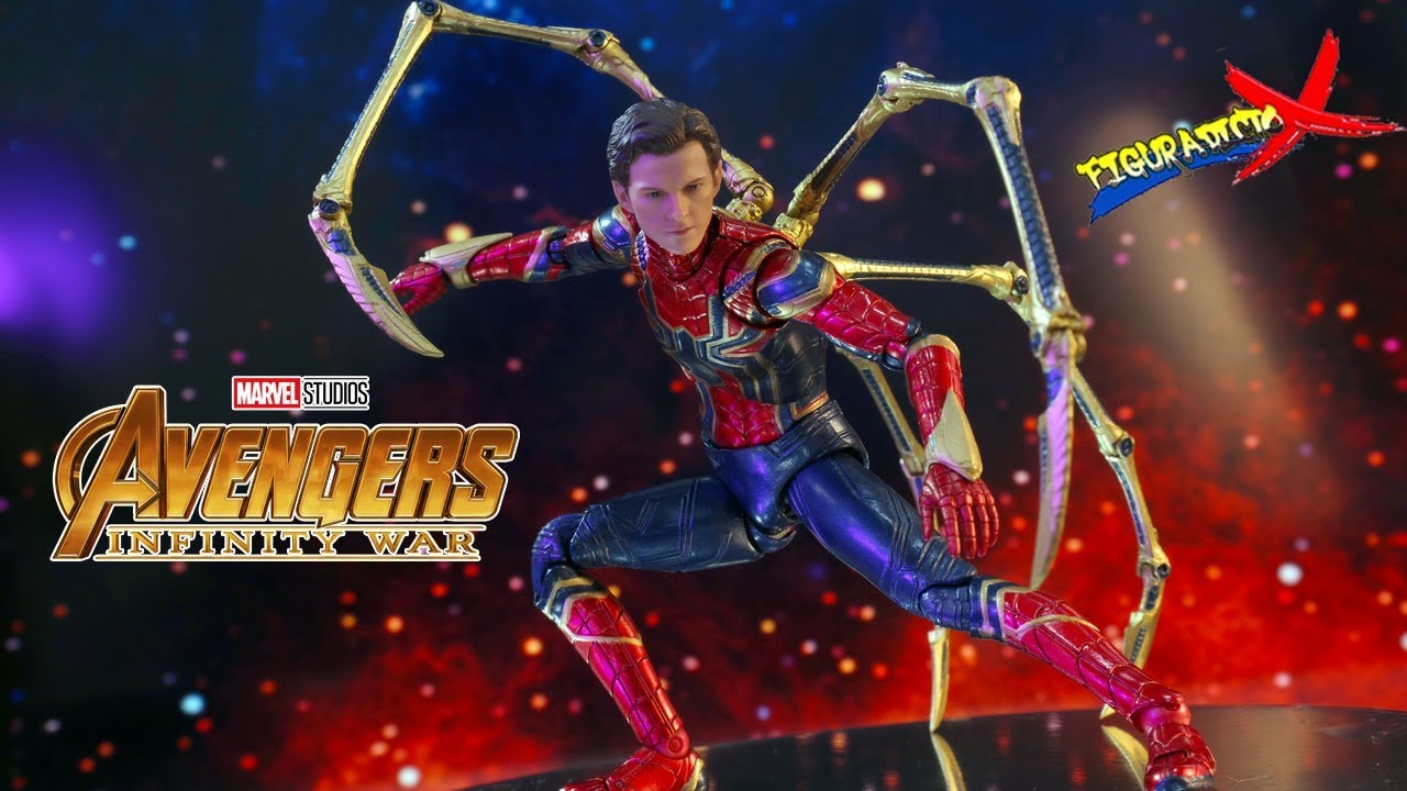Review Iron Spider Avengers Infinity War Spiderman Mafex Medicom Revision Español