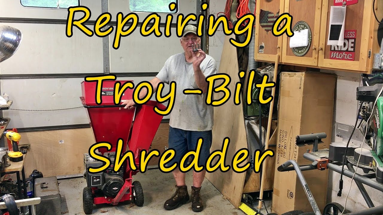 Troy-Bilt Shredder Repair