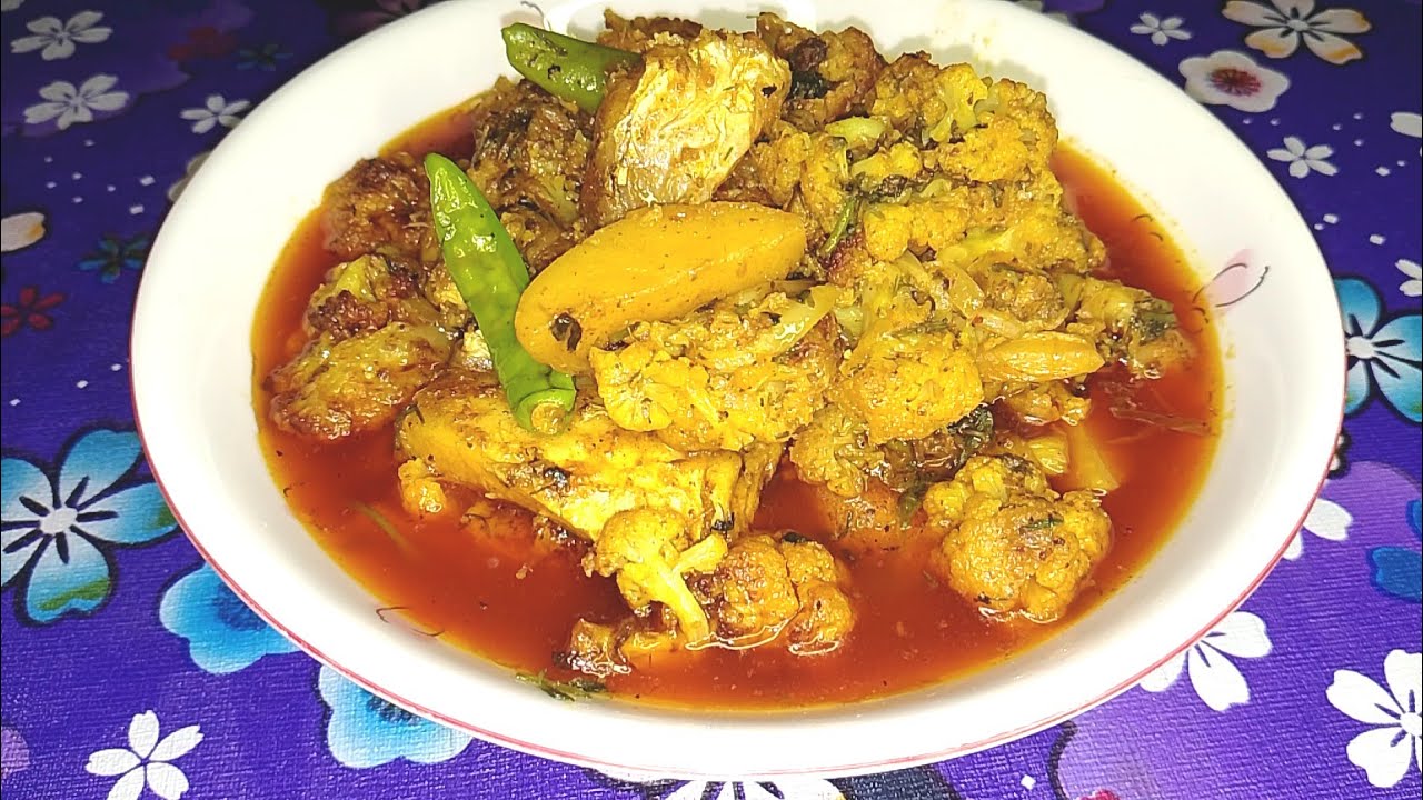 ইন্ডিয়ান স্টাইলে রুই মাছ ফুল কপি আলু | Rui Mach Indian Style Recipe | Bengali Fish Curry