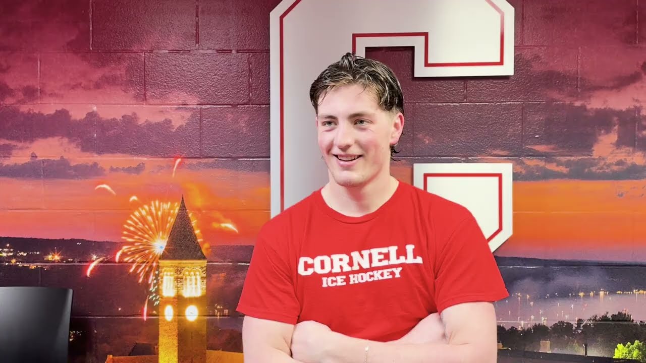Postgame Interviews: Cornell Men's Hockey vs. Harvard - 3/15/2026