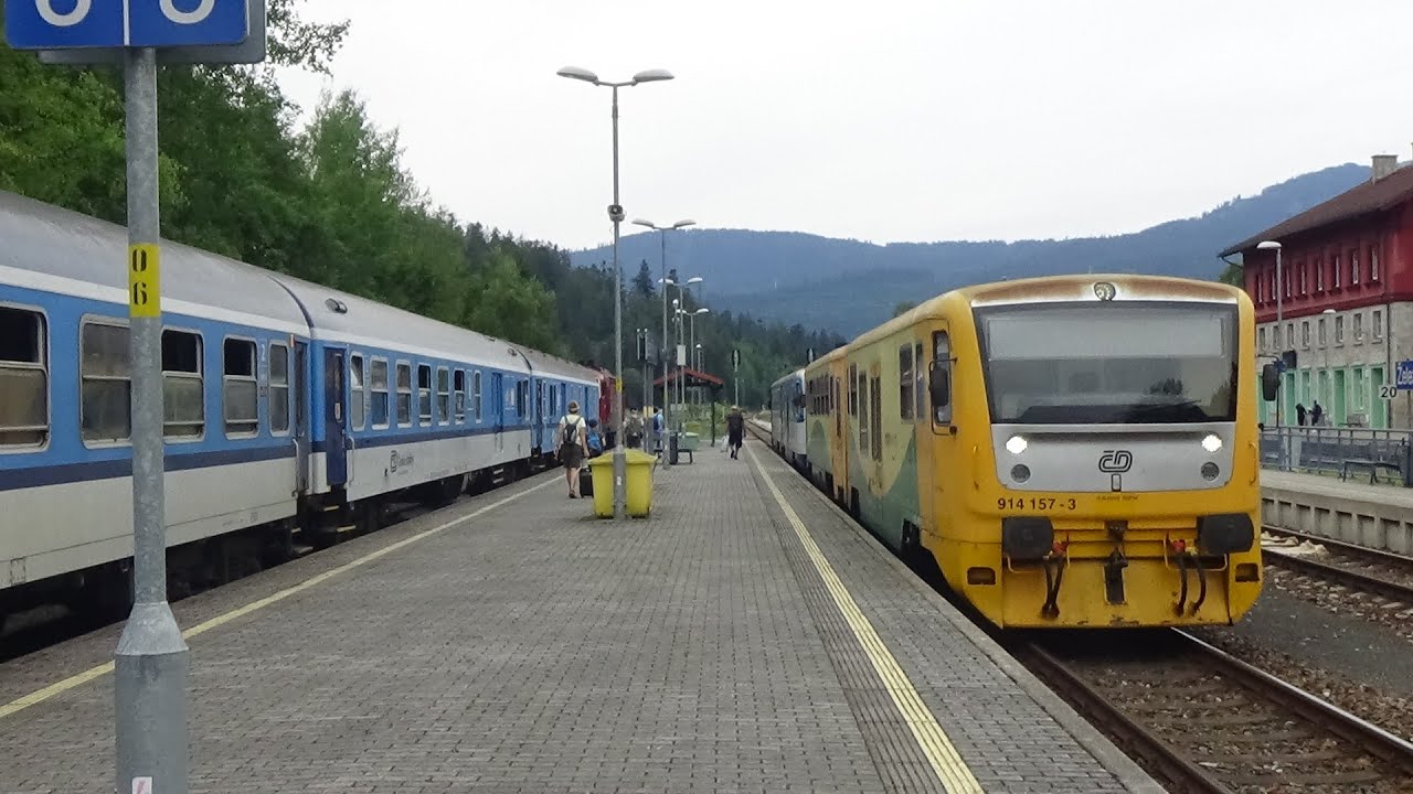 Nádraží Železná Ruda-Alžbětín 20.7.2024