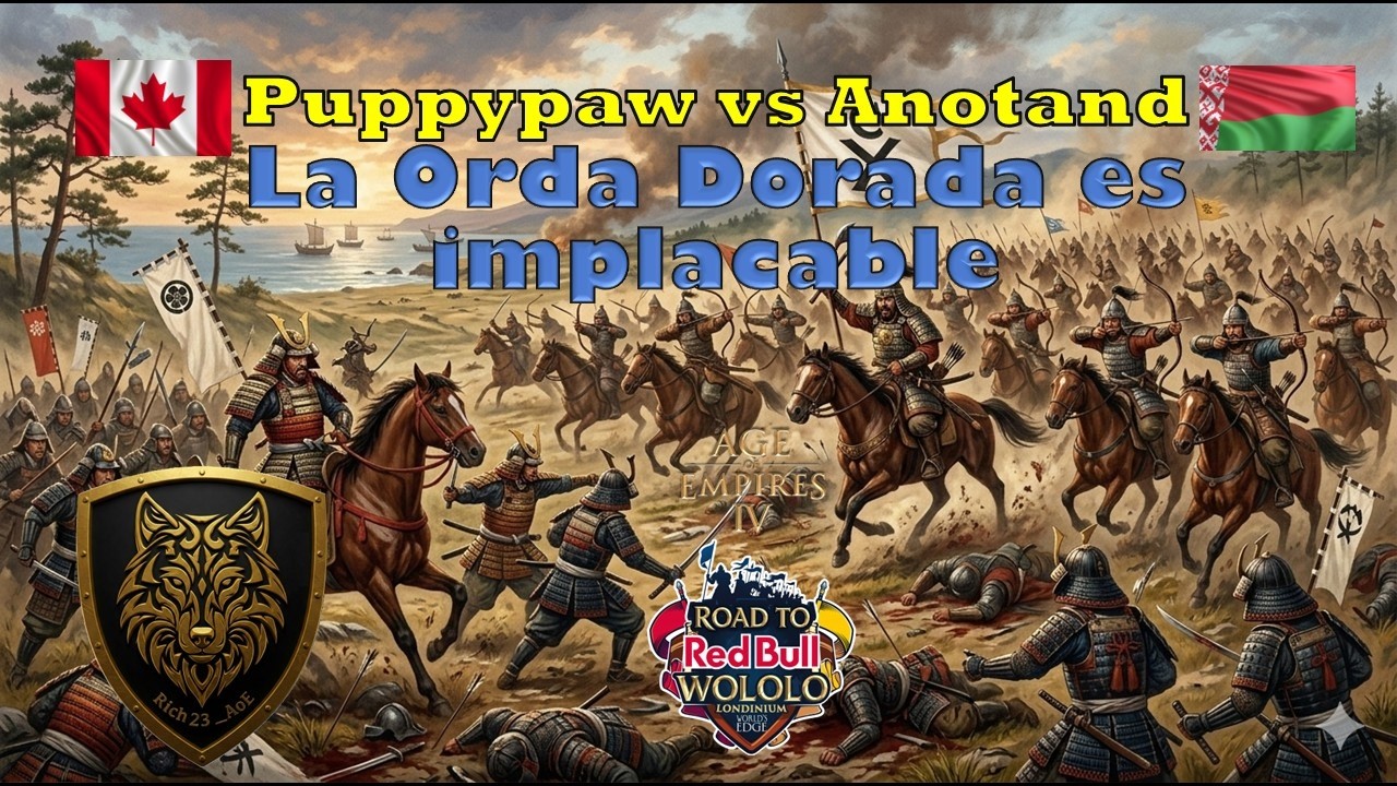Puppypaw vs Anotand  | Road to Red Bull Wololo | La Orda Dorada es implacable