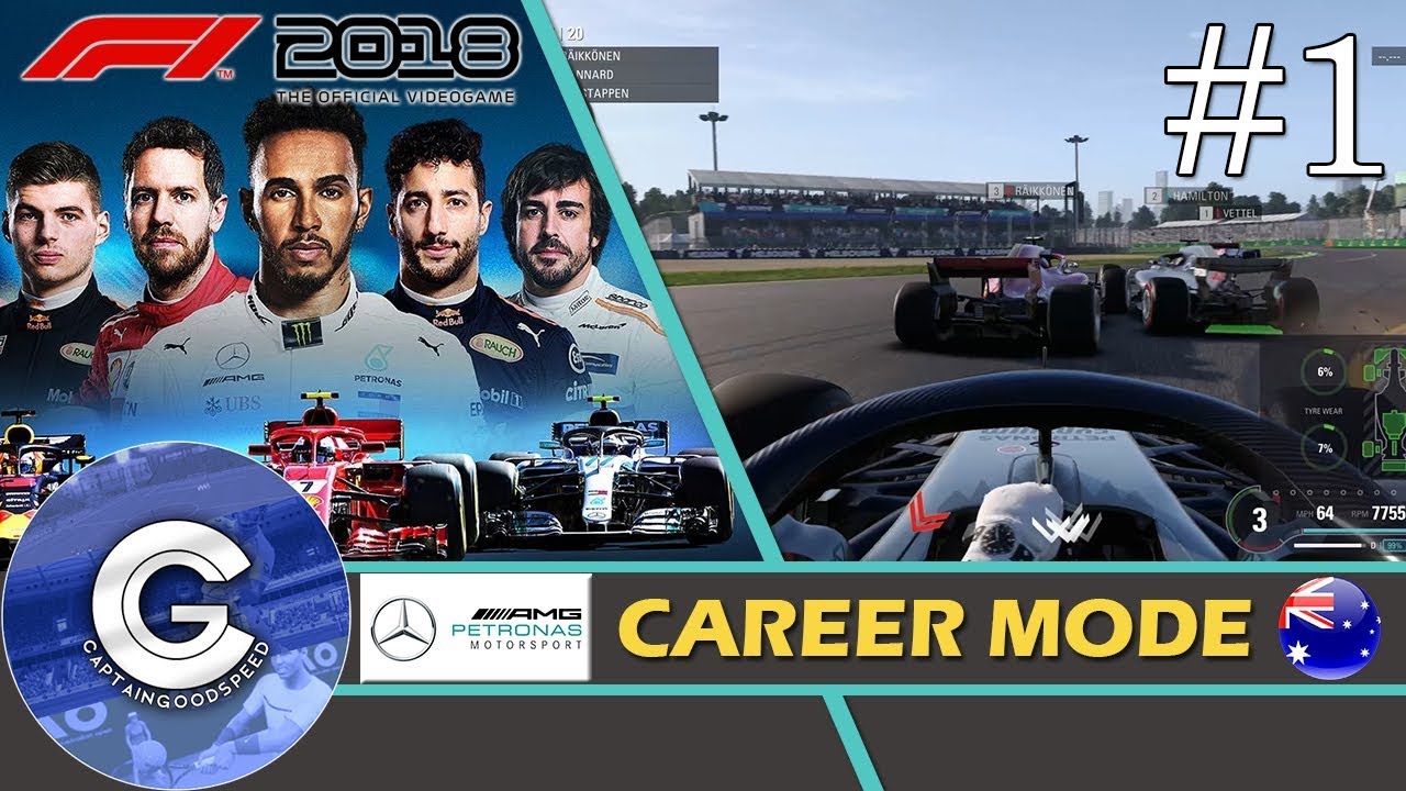 Давайте поиграем в режим карьеры F1 2018 | Карьера Mercedes №1 | ПЕРВЫЕ ВПЕЧАТЛЕНИЯ ОТ F1 2018!