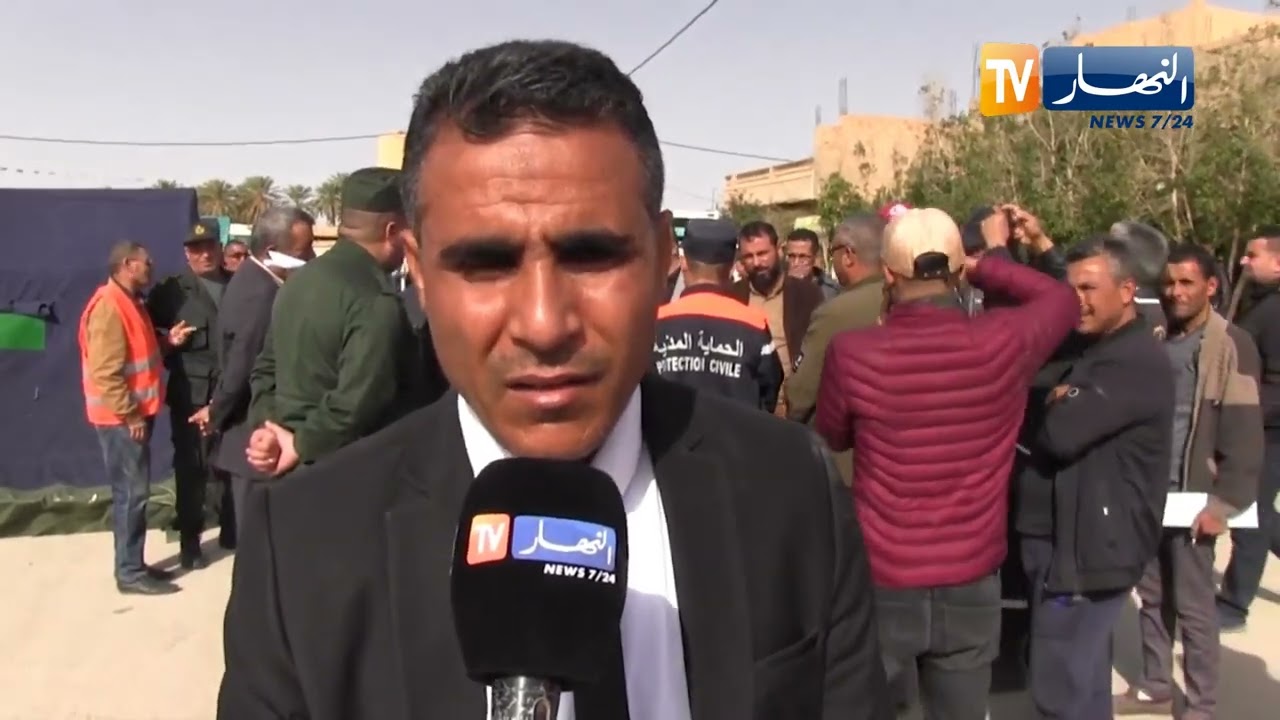 بسكرة: مناورة محاكاة فيضان وادي العرب في اختبار لمقاييس مخطط النجدة بزريبة الوادي