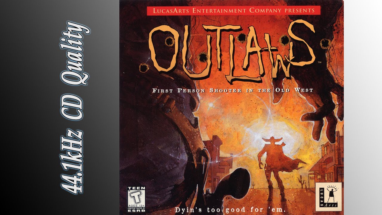 Retro DOS Game Soundtrack - Outlaws (1997) CD Music (44.1kHz)