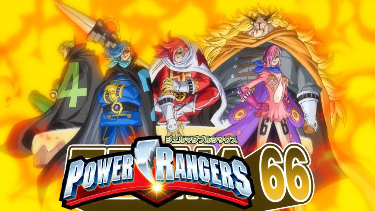 Transformação Germa 66 Power Rangers (One Piece 839)