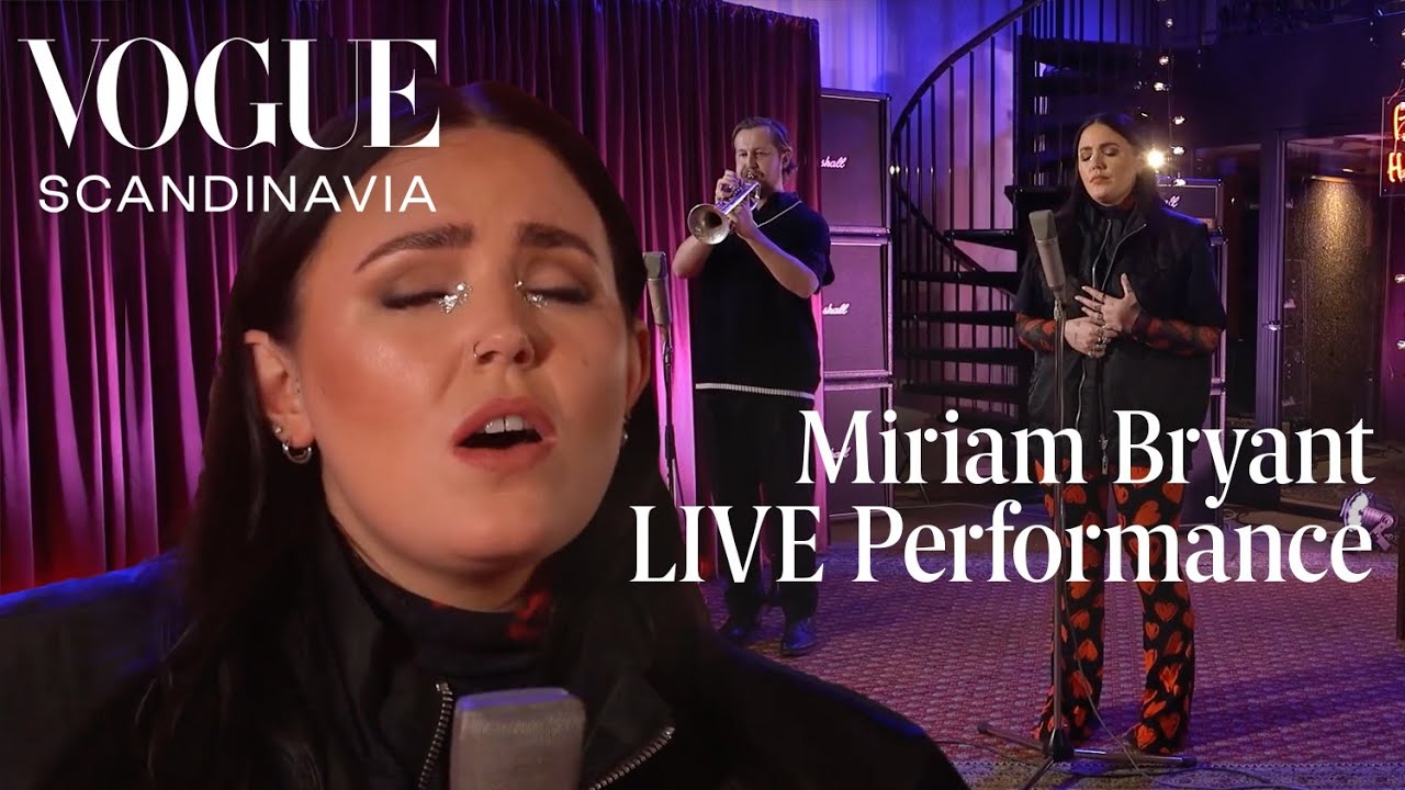 Watch Swedish singer Miriam Bryant's exclusive live performance
