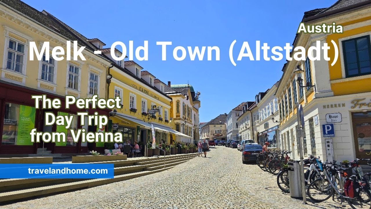 Melk Altstadt in Austria -  Old Town - The Perfect Day Trip from Vienna