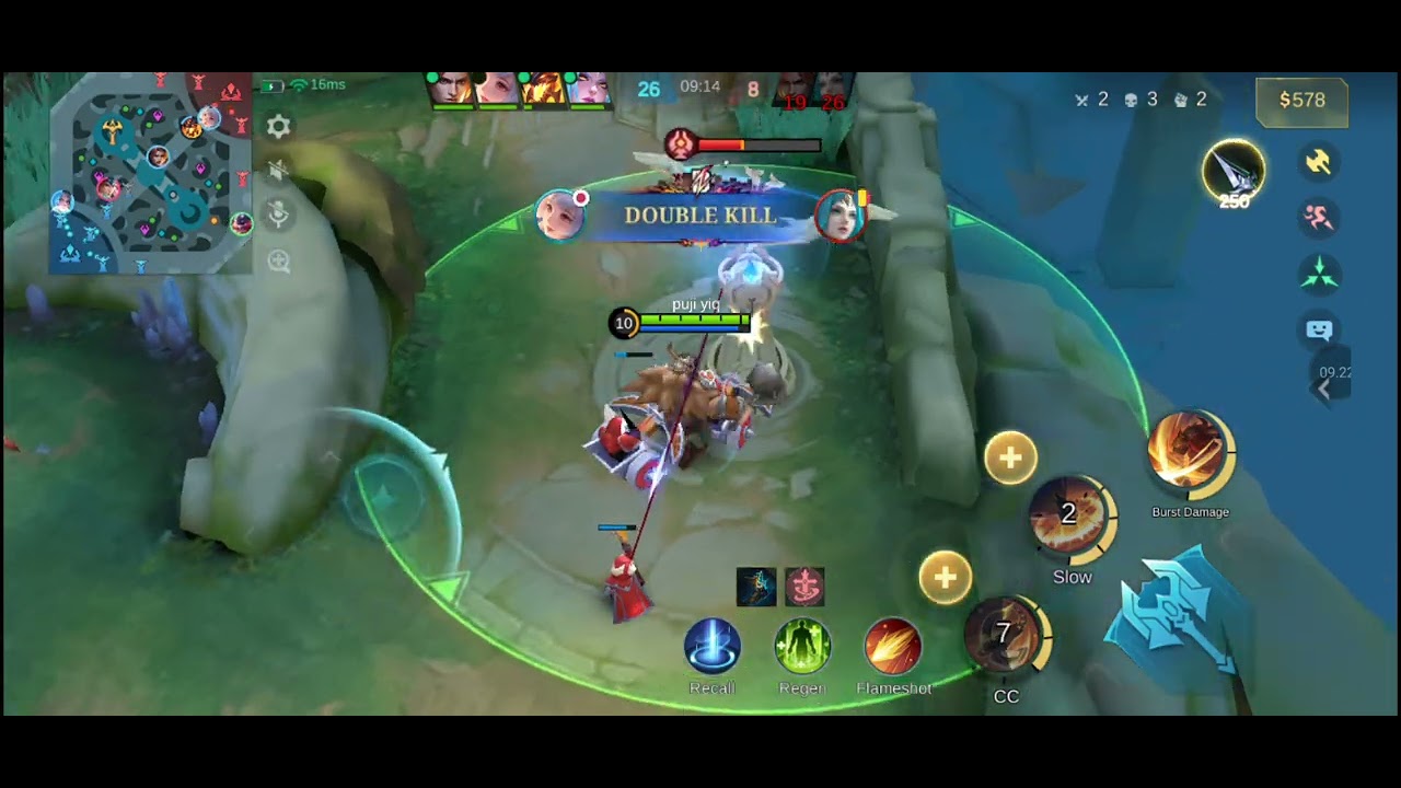 FRANCO,TIGREAL,KAGURA,KARINA,THAMUZ VS COMPUTER KITA MENANG #MOBILE LEGENDS 