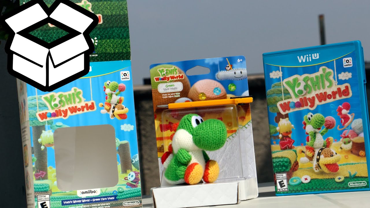 ❀ YOSHI´s WOOLLY WORLD ❀ | UNBOXING de la EDICIÓN LIMITADA + AMiiBO [FULL HD|60fps]