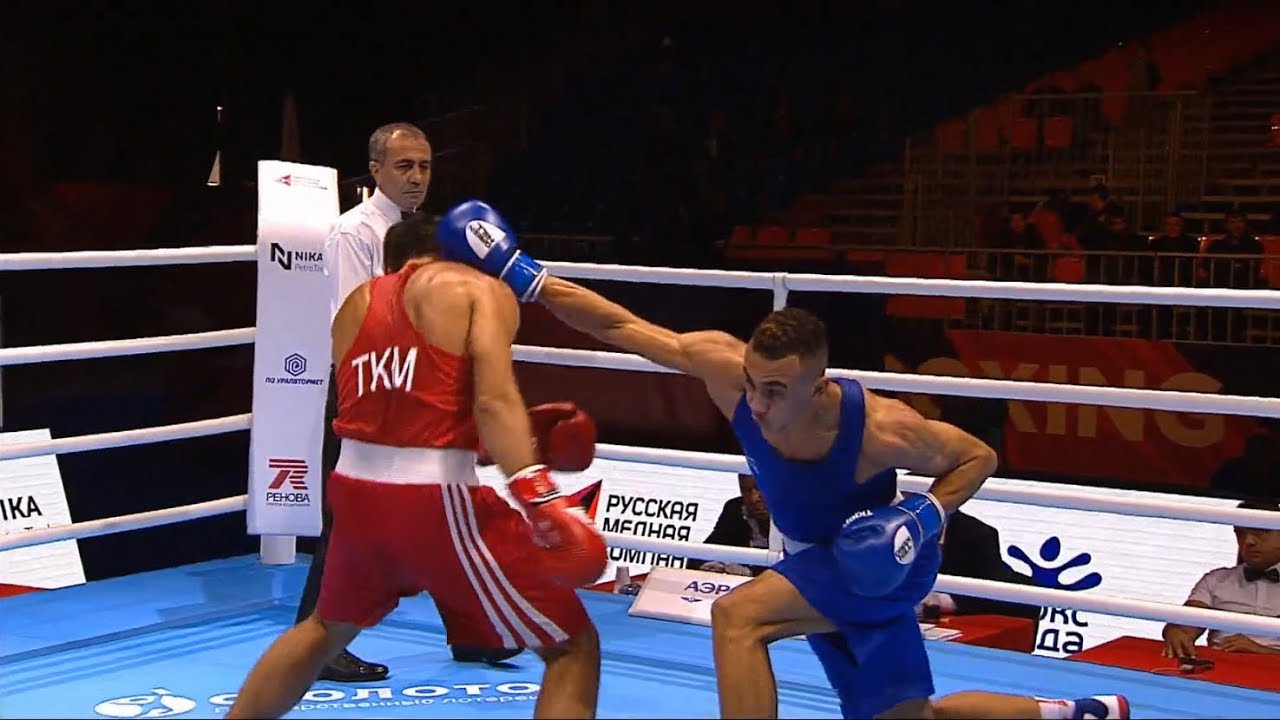 Round of 16 (81kg)  NURYADYYEV Nuryagdy (TKM) vs WHITTAKER Benjamin (ENG) /AIBA World 2019
