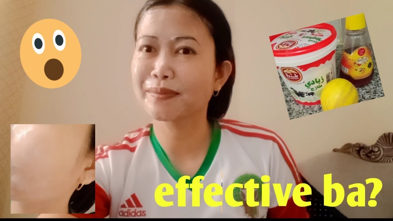 DIY FACE MASK/YOGURT, LEMON AND HONEY/SAMEERA NAKU