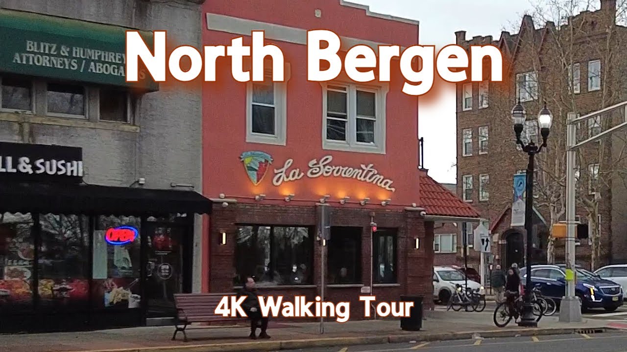 North Bergen in New Jersey | 4K Walking Tour
