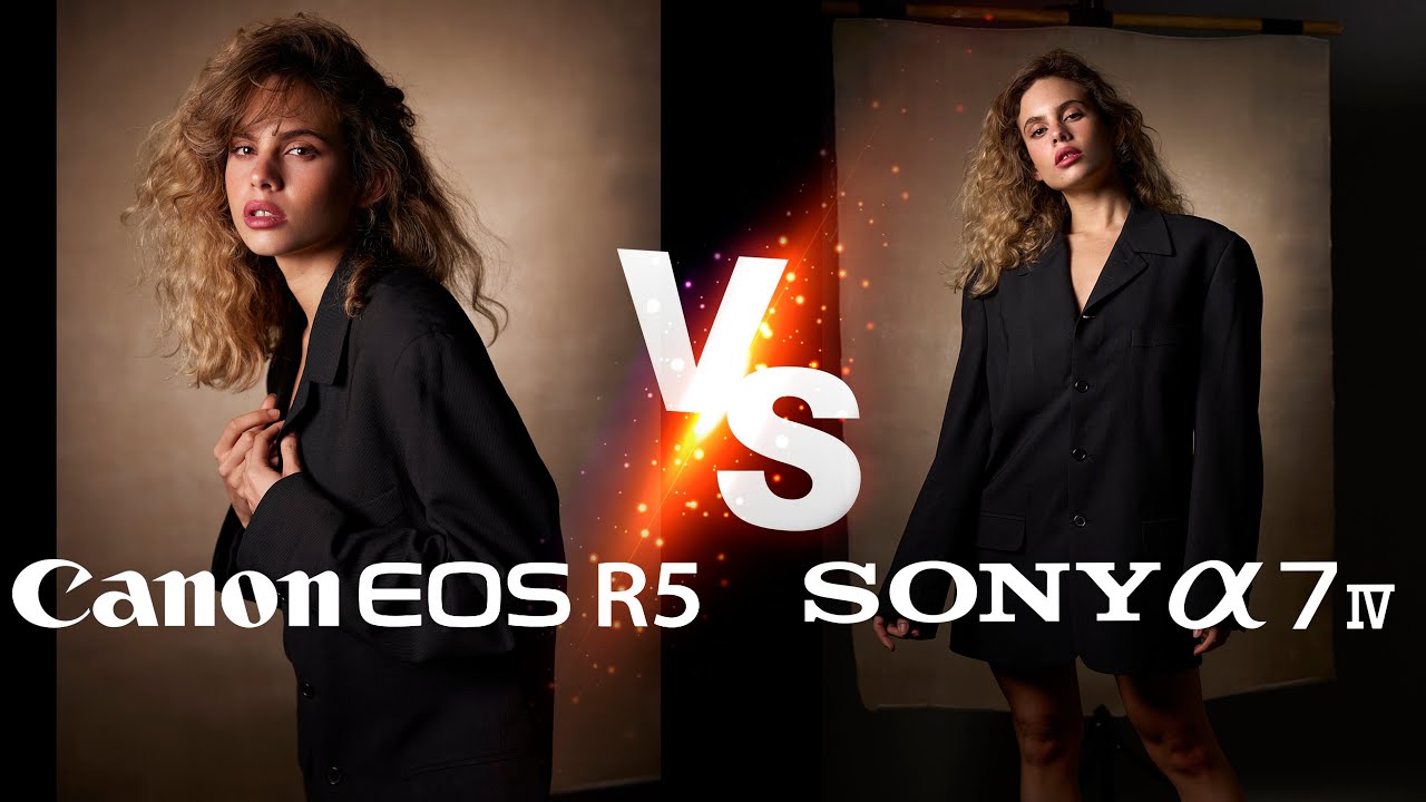 Canon R5 VS Sony a7IV 📸 COMPARATIVA con invitada especial!