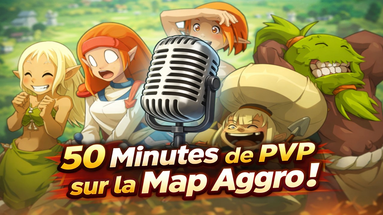 50 Minutes de PvP 1v1 sur la Map Aggro - DOFUS RETRO PVP