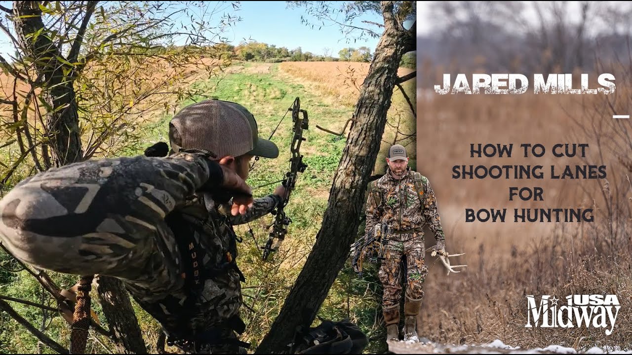 How to Cut Shooting Lanes for Bow Hunting | Jared Mills