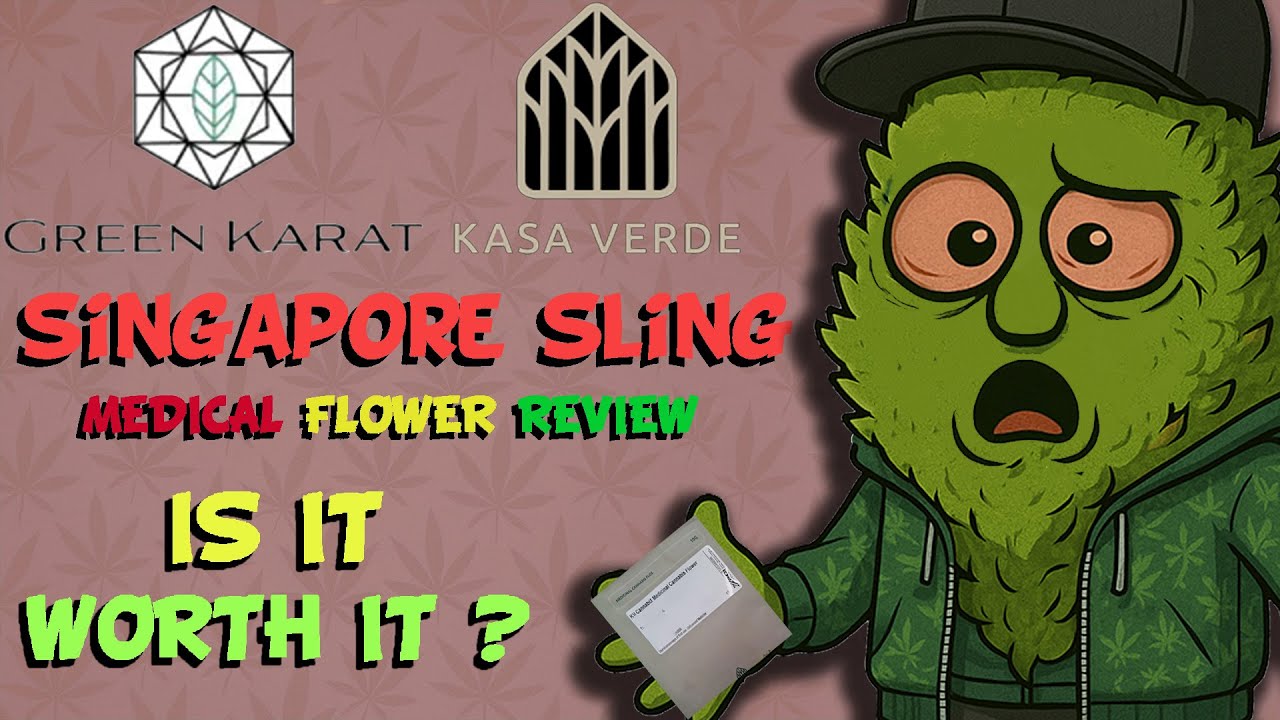 Kasa Verde Singapore Sling 25% UK Medical Cannabis Review 🌿#KasaVerde #legal  #UKMedicalCannabis