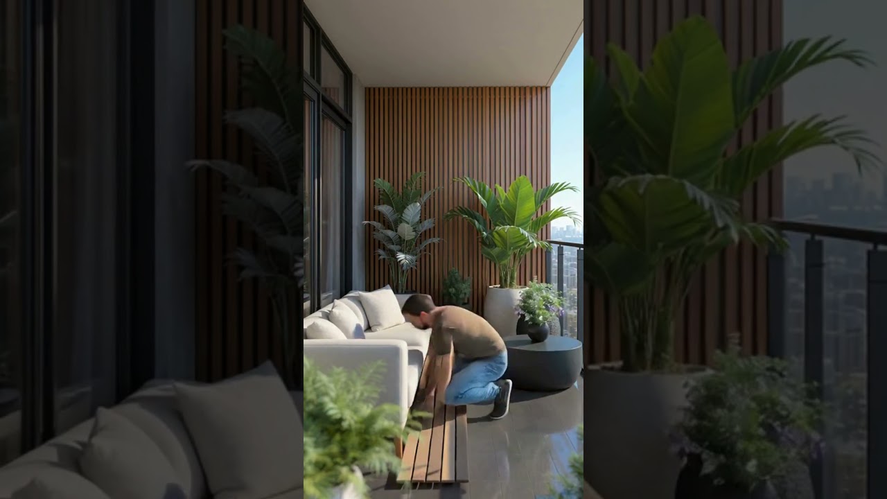 Balcony Decor That Look More Expensive Than It !! 🪴 | Budget Luxury Makeover#viralvideo #shortvideo
