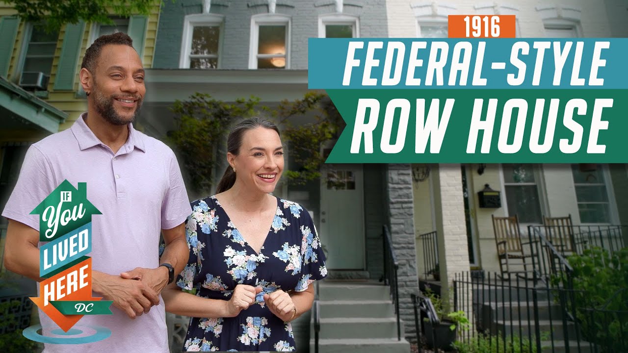 A Federal Style Row House with Modern Updates and Historic Charm on Capitol Hill | If You Lived Here