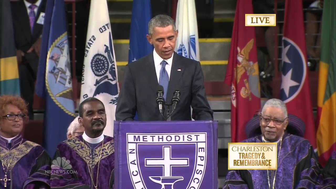 President Obama Delivers Eulogy at Charleston Shooting Funeral of Clementa Pinckney FULL SPEECH