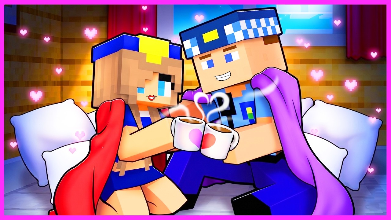 KEREM KOMİSER VE ASLI POLİSİN AŞK HİKAYESİ! ❤️ - Minecraft ZENGİN FAKİR HAYATI