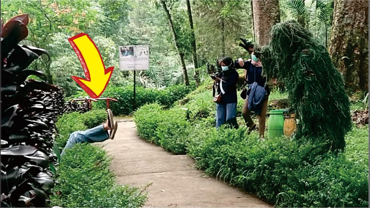 BUSHMAN PRANK HILARIOUS