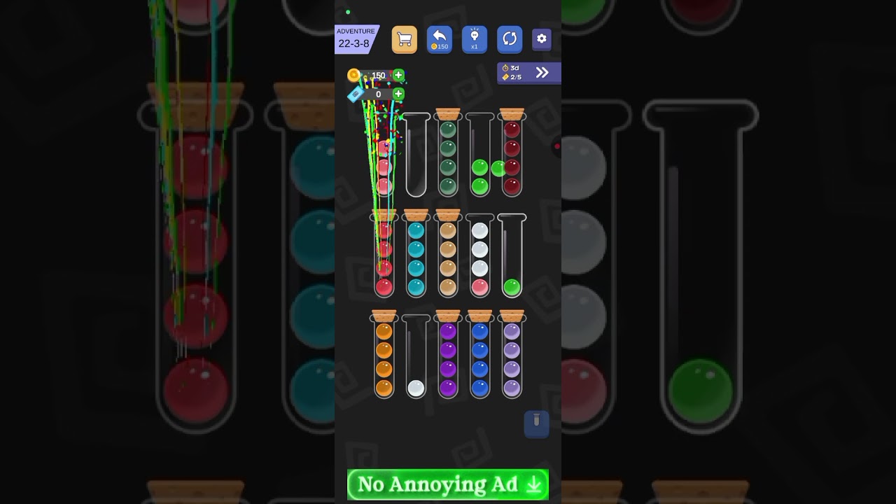 6-11 Level Adventure Event 22 | photo 3 | Ball sorting master puzzle game 2026