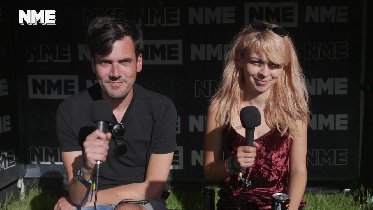 Glastonbury 2017 - The NME Daily Show backstage with The Courteeners and Emily Eavis