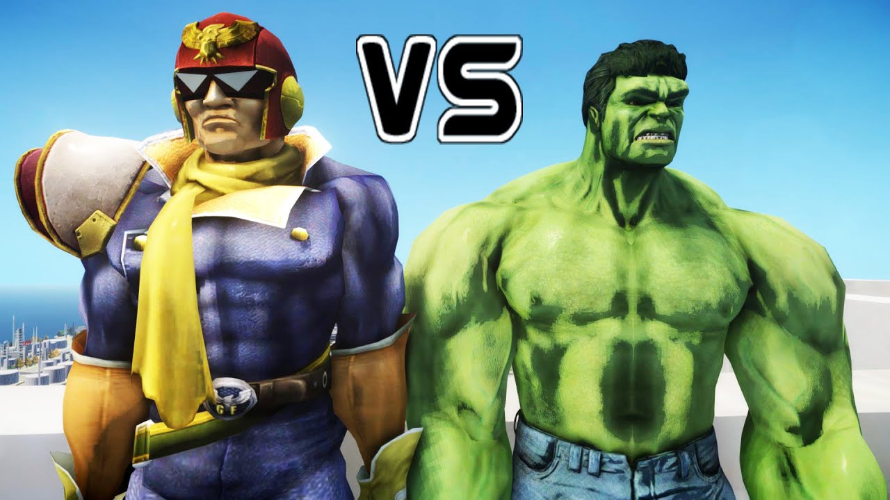 HULK VS CAPTAIN FALCON - Super Smash Bros Brawl