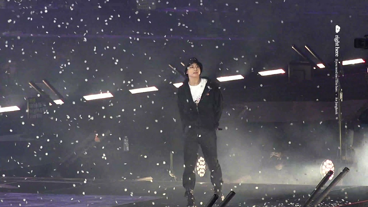 211128 BTS PTD on Stage in LA - 봄날 (Spring Day) Jungkook Focus 방탄소년단 정국 직캠