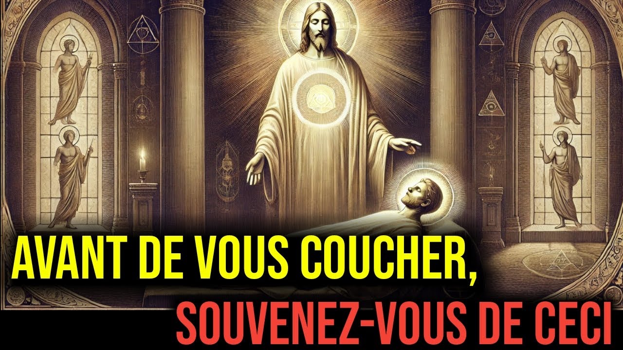 JÉSUS A DIT AUX ÉLUS QUOI SE RAPPELER AVANT DE DORMIR — CELA ACTIVE LA GNOSE VÉRITABLE