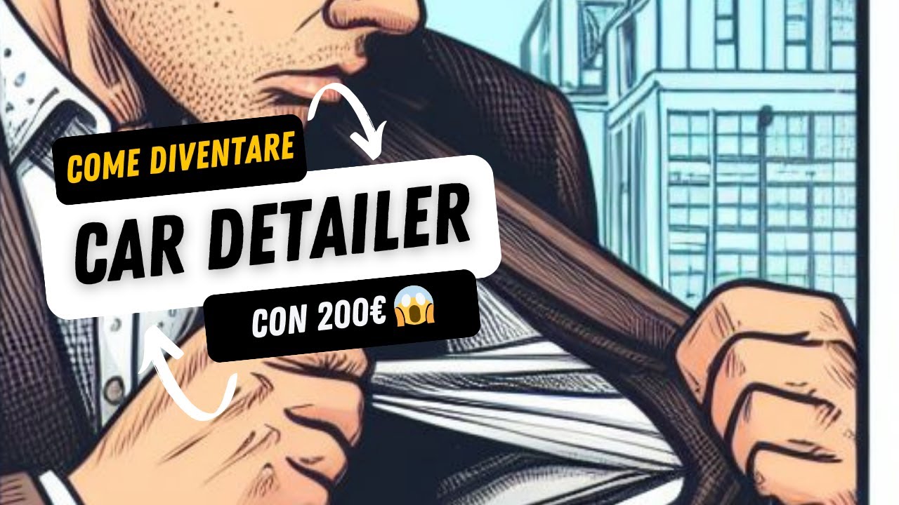 COME DIVENTARE UN CAR DETAILER CON 200€ - L'attrezzatura base per iniziare un business di lucidatura