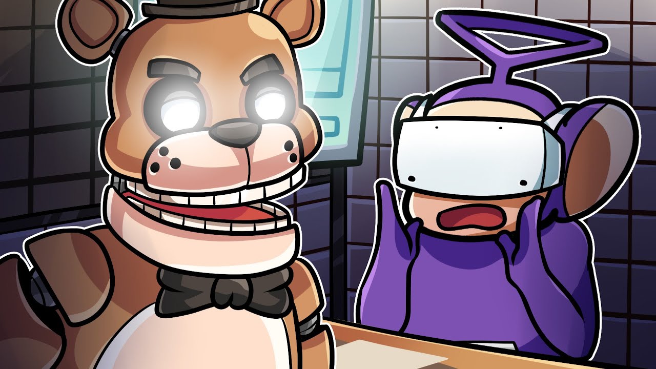 FNAF VR! | Tinky Winky Plays: Five Nights at Freddy's Help Wanted VR