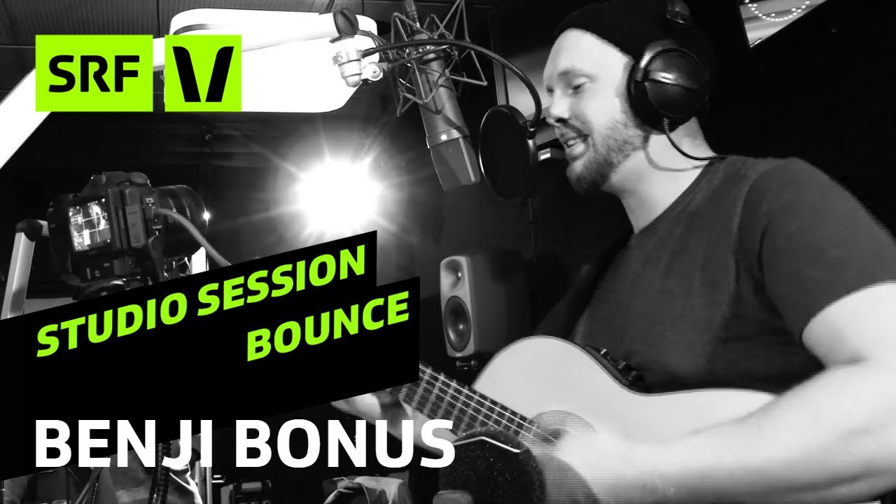 Benji Bonus &laquo;BOUNCE Exclusive Acoustic&raquo; live im Studio | Bounce | SRF