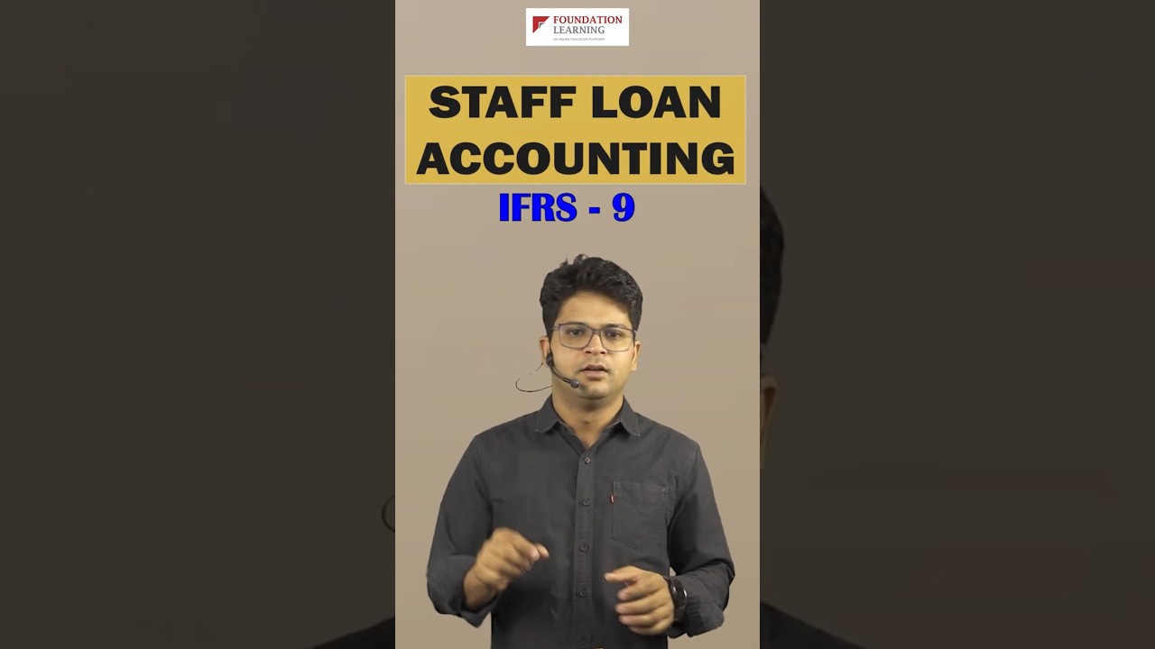 Treatment of Staff Loan/Staff Advance/loan to staff at concessional rate (As per IFRS 9/ Ind As 109)