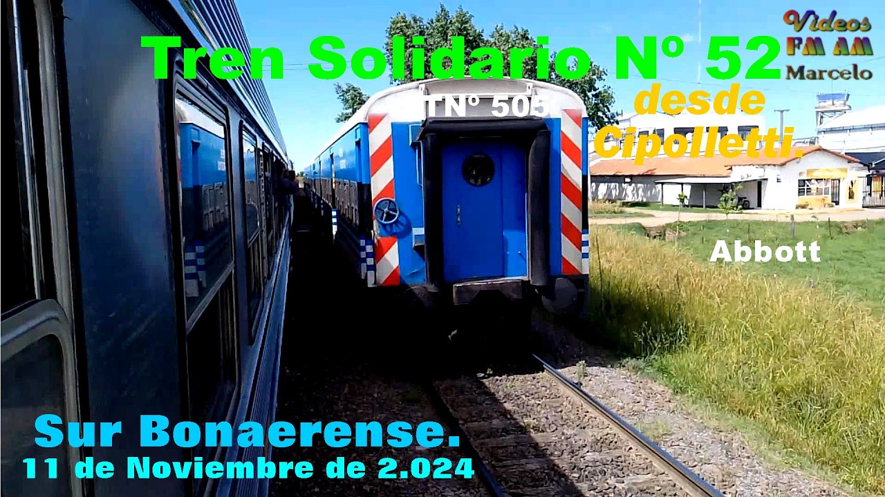 Tren Solidario Nº 52; Cipolletti: Sur Bonaerense.