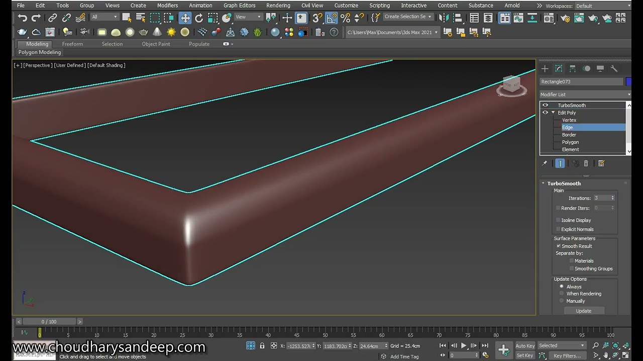 3ds max, Exterior Design Part - 15, Planting | Tutorials