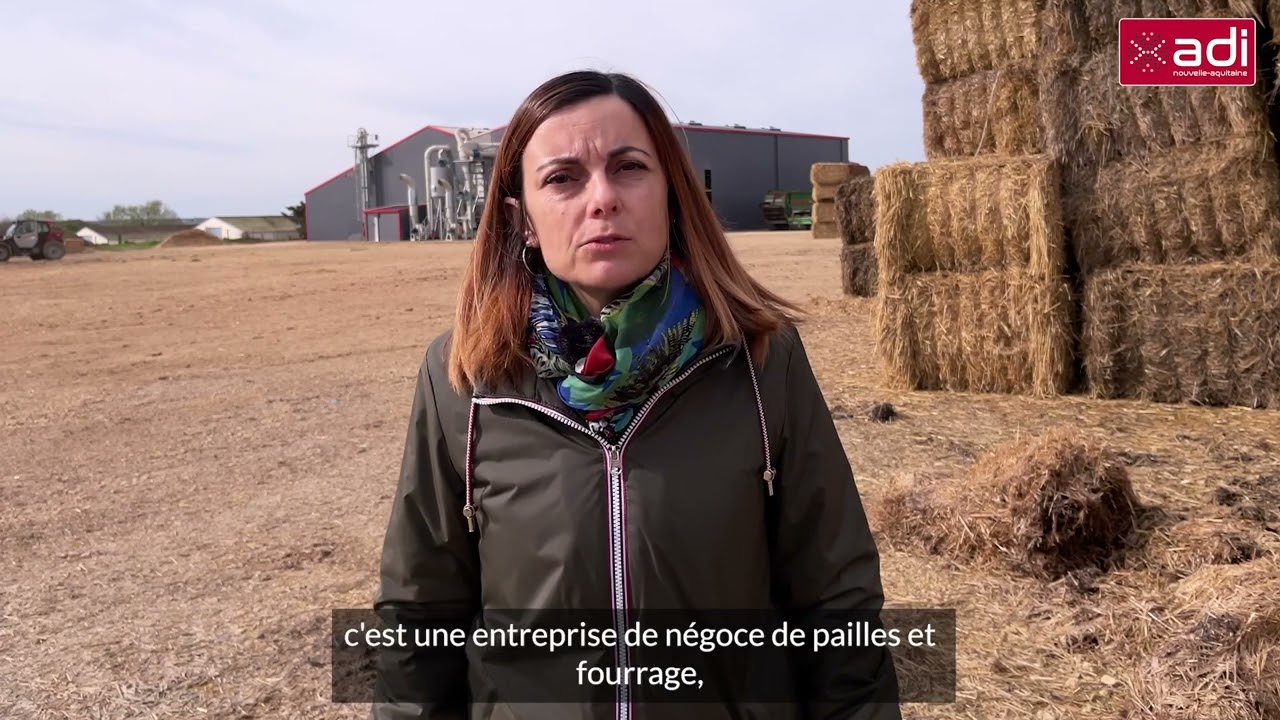 Interview de Cécile et Thierry GRIMAULT, Grimault Paille et fourrage