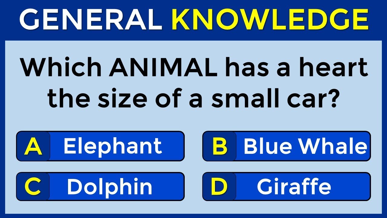 How Good Is Your General Knowledge? Take This 25-question Quiz To Find Out! #challenge 79