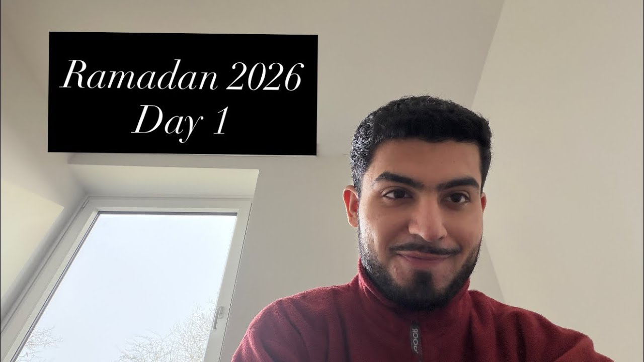 Ramadan Mubarak First day 2026 in Germany 🇩🇪❤️