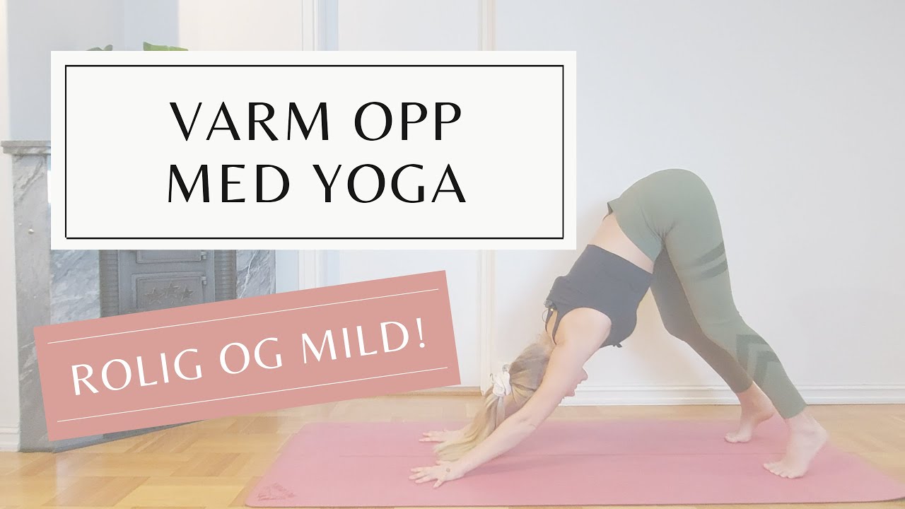 Mild og rolig oppvarming | yoga hjemme | nybegynner vennlig