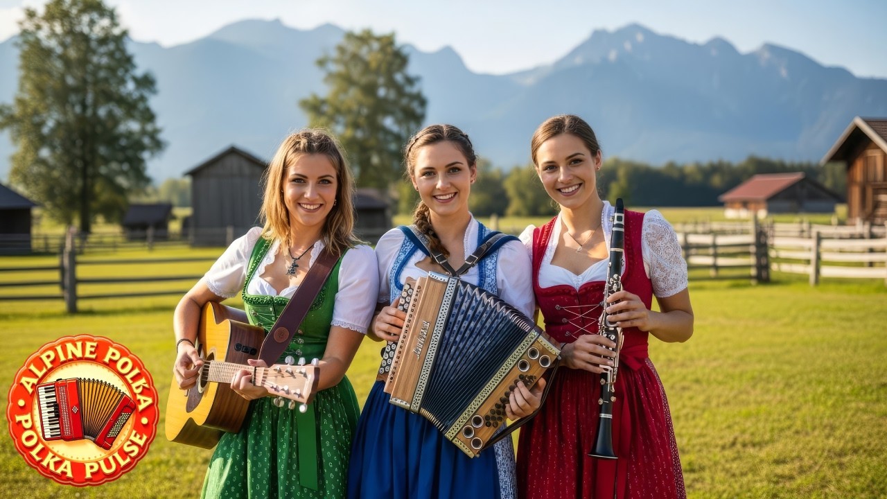 🎷🍂  Relaxing Volksmusik Memories &ndash; German Folk Melodies & Bavarian Countryside 🌄🎶