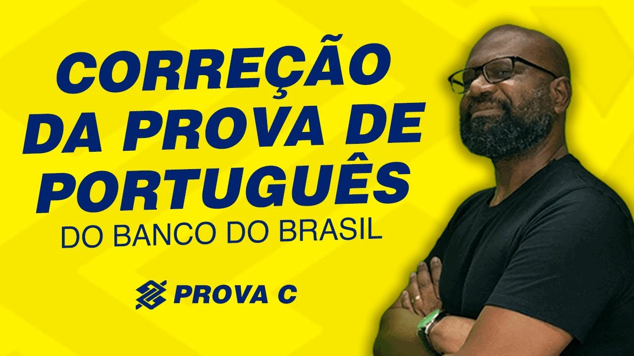 Correção da Prova do Banco do Brasil 2023 | Português | Prova C | Gabarito 1