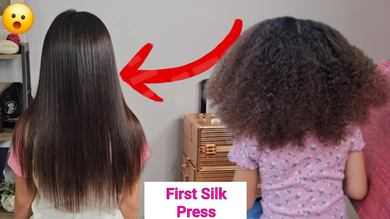 Get Salon Quality Hair at Home with This One Simple Silk Press Trick
