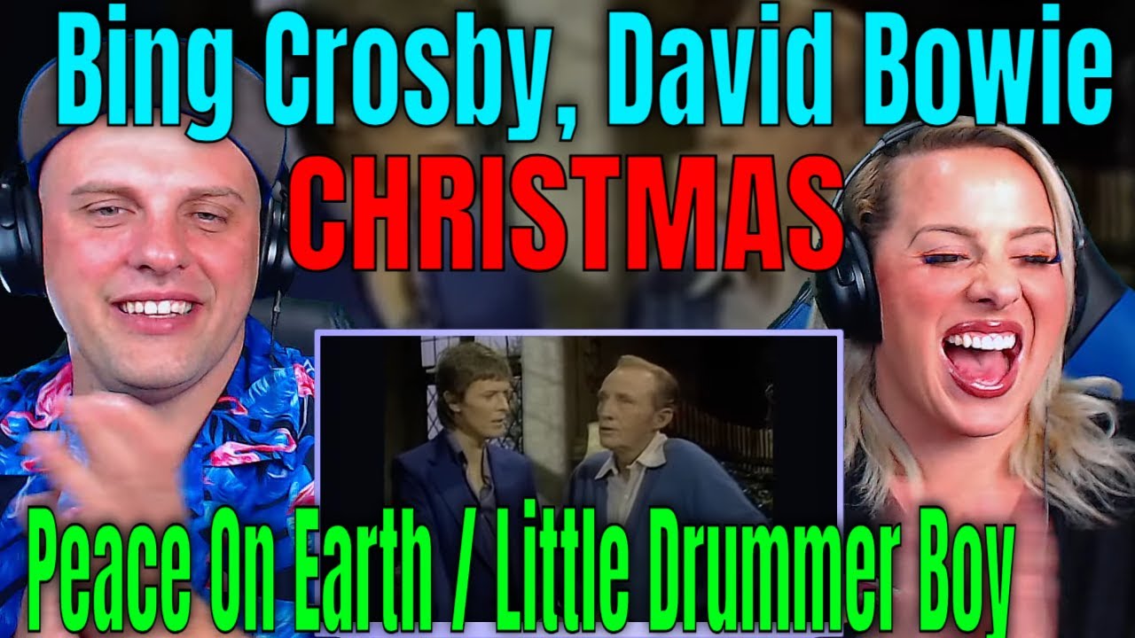 Reaction To Bing Crosby, David Bowie - Peace On Earth / Little Drummer Boy | WOLF HUNTERZ REACTIONS