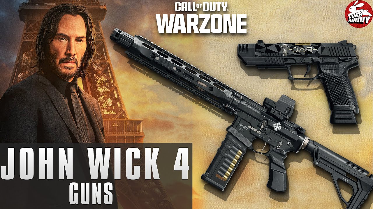 JOHN WICK 4 GUNS - CALL OF DUTY WARZONE