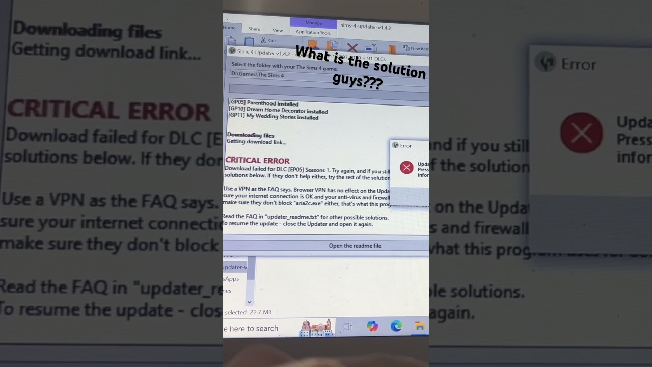 Anadius error